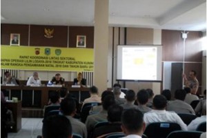 rapat koordinasi lintas sektoral kesiapan operasi Lilin Lodaya 2016